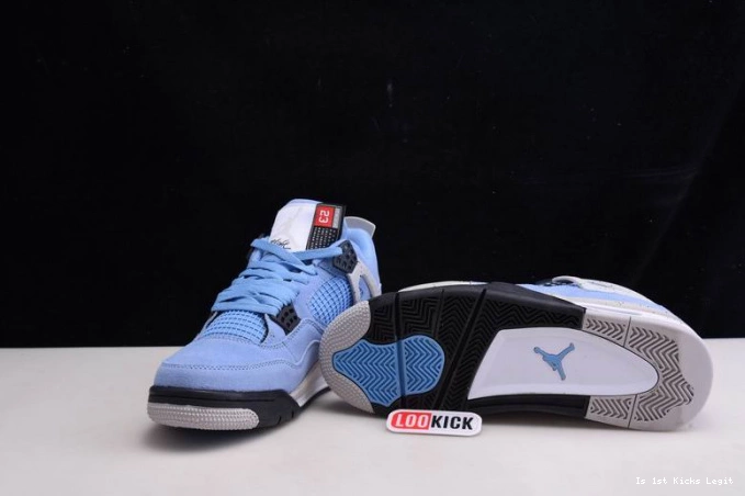 Blue JORDAN CT8527-400 AIR 4 University 0731